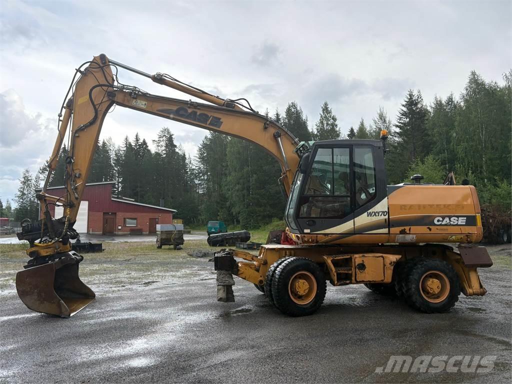 CASE WX170 Ekskavatori uz riteņiem