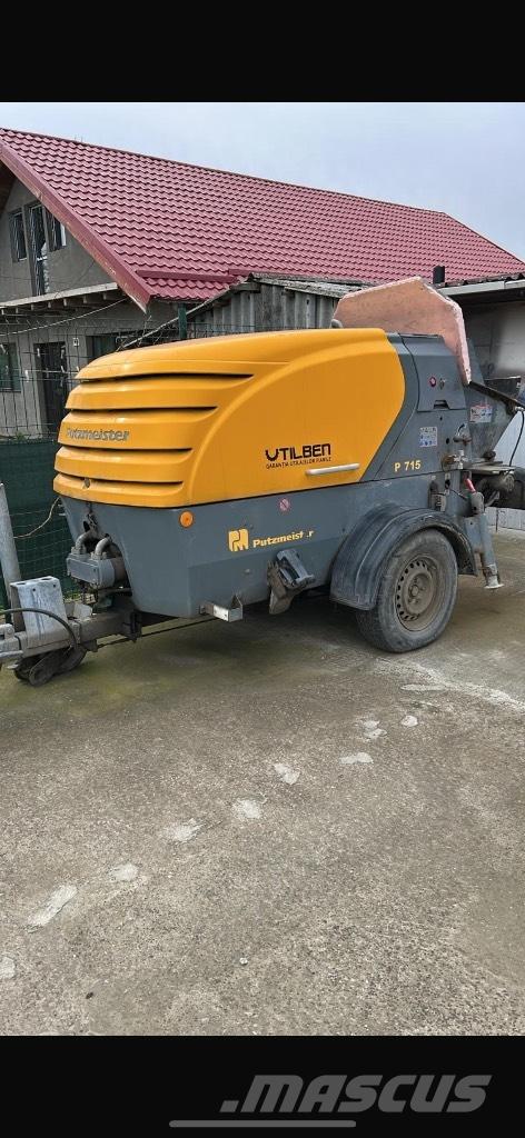Putzmeister P 715 TD Kravas mašīna- betona sūknis