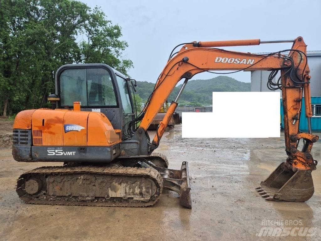 Doosan Solar 55 V Mini ekskavatori < 7 t