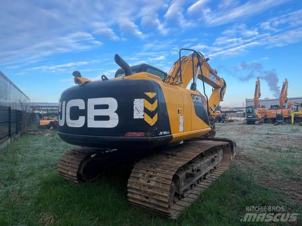 JCB JS 160 N LC Kāpurķēžu ekskavatori