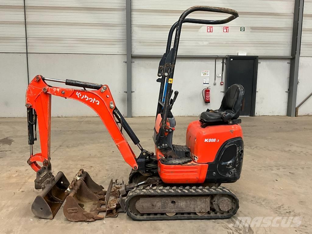 Kubota K 008-3 Mini ekskavatori < 7 t