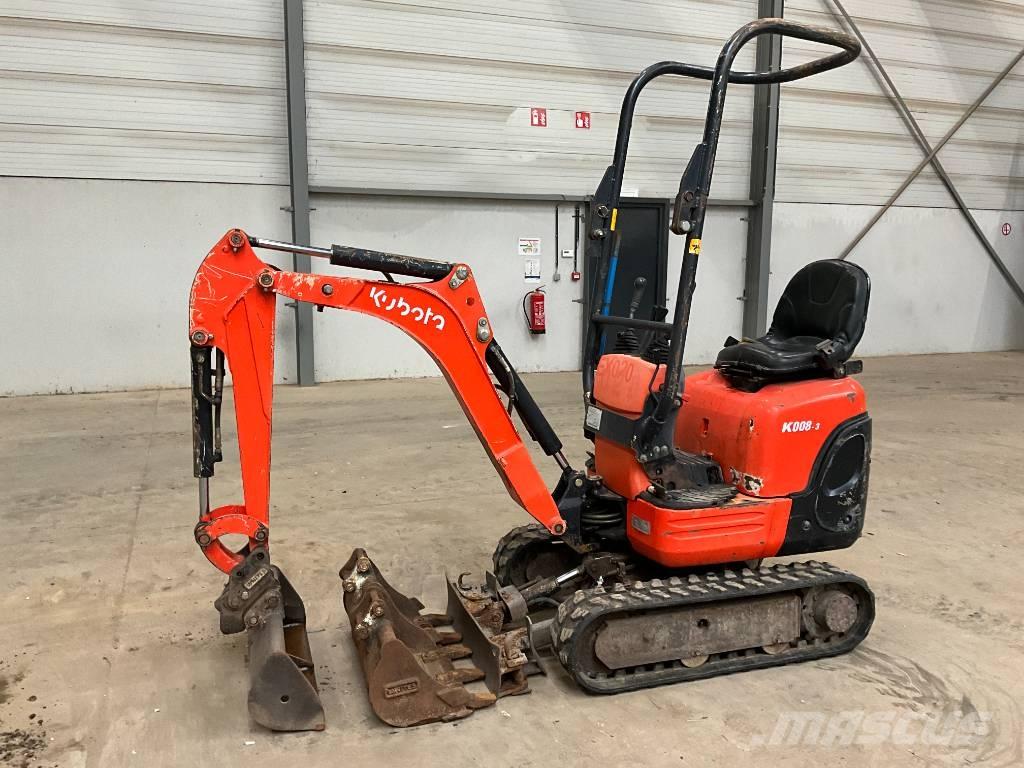 Kubota K 008-3 Mini ekskavatori < 7 t