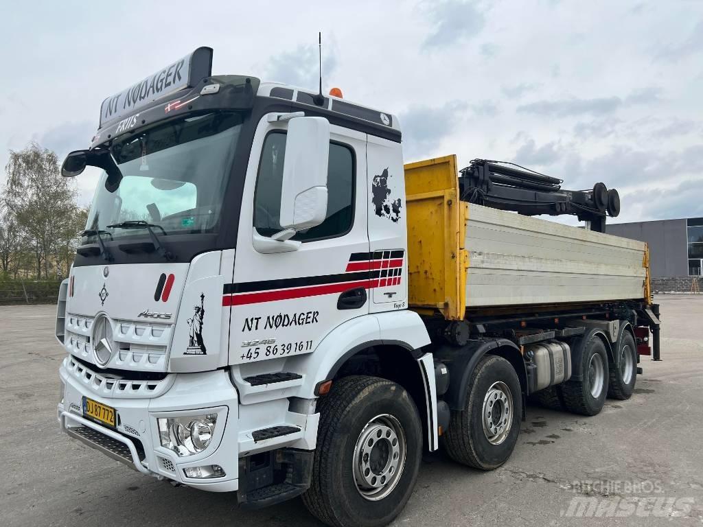 Mercedes-Benz 3246 Smagās mašīnas ar celtni