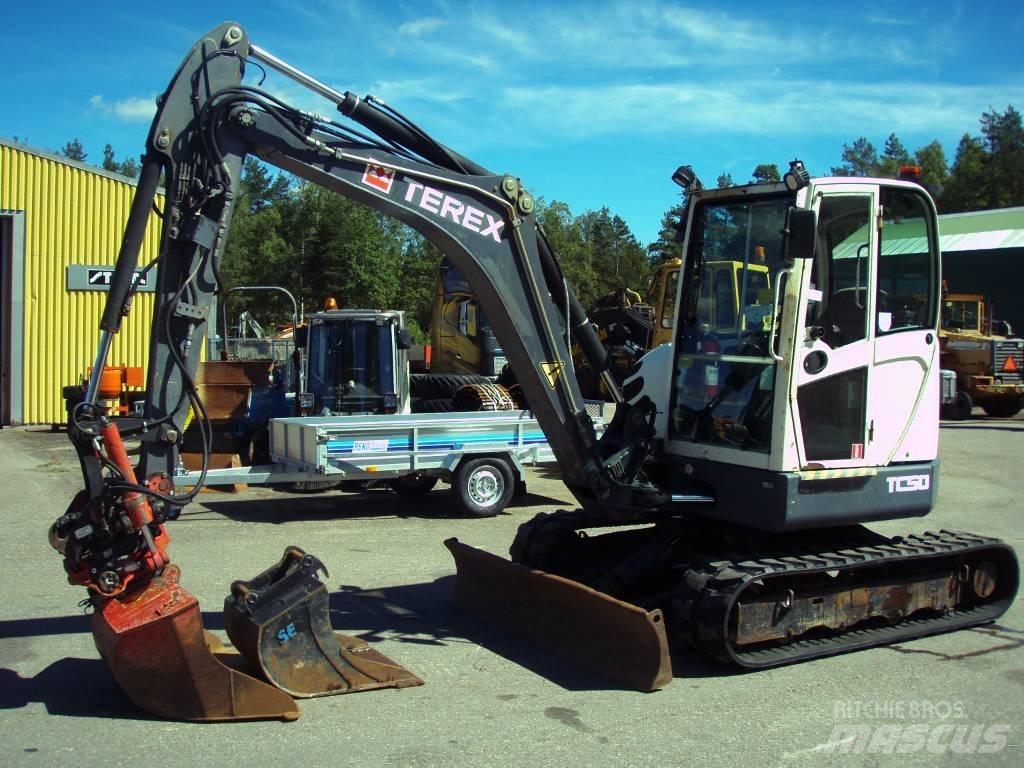Terex TC 50 Mini ekskavatori < 7 t
