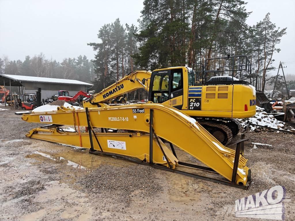 Komatsu PC 210 Kāpurķēžu ekskavatori