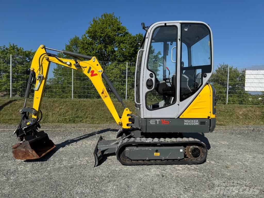 Wacker Neuson ET16 Kāpurķēžu ekskavatori