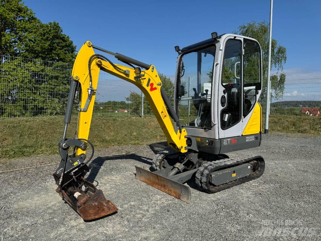 Wacker Neuson ET16 Kāpurķēžu ekskavatori