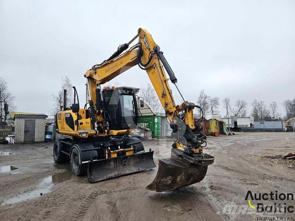 JCB JS 145 W Ekskavatori uz riteņiem
