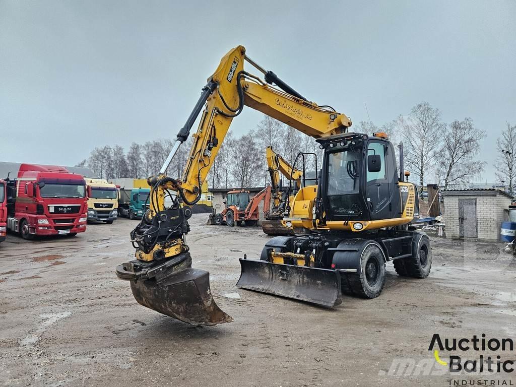 JCB JS 145 W Ekskavatori uz riteņiem