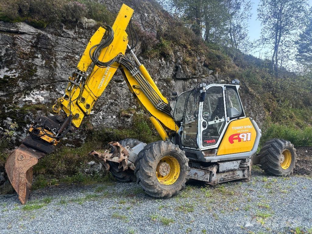 Menzi Muck A91 Īpašie ekskavatori