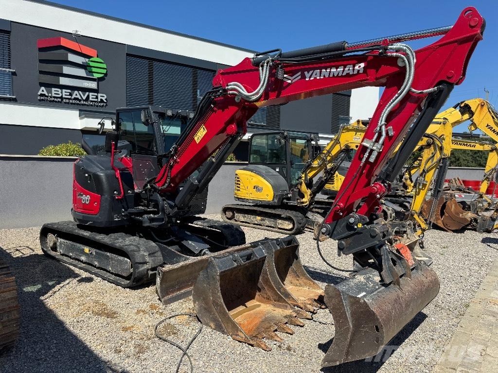 Yanmar VIO80-2PB Vidēja lieluma ekskavatori 7 t - 12 t