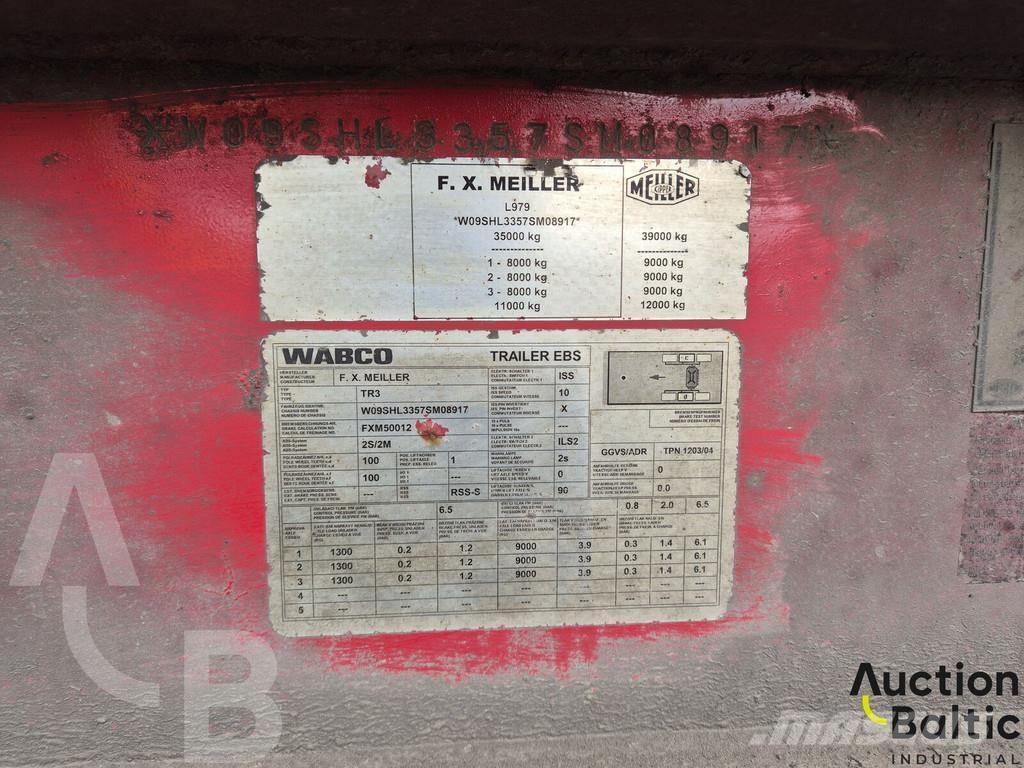 Meiller MHPS 41/3 Tents puspiekabes