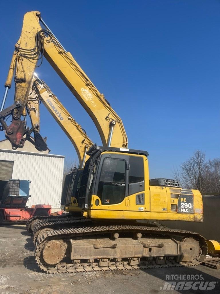 Komatsu PC 290 NLC-8 Kāpurķēžu ekskavatori