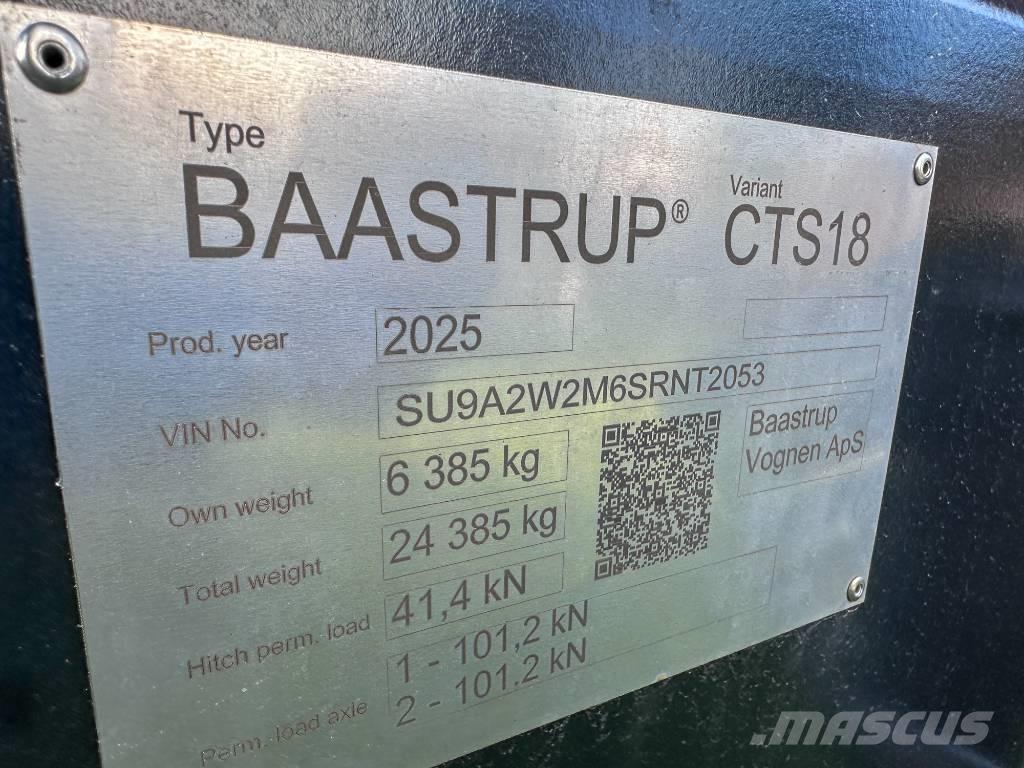 Baastrup CTS 18 Tons Treileri-pašizgāzēji