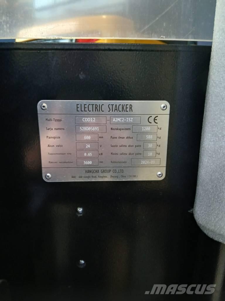 Hangcha CDD12 - LI-ION Krautnētāji