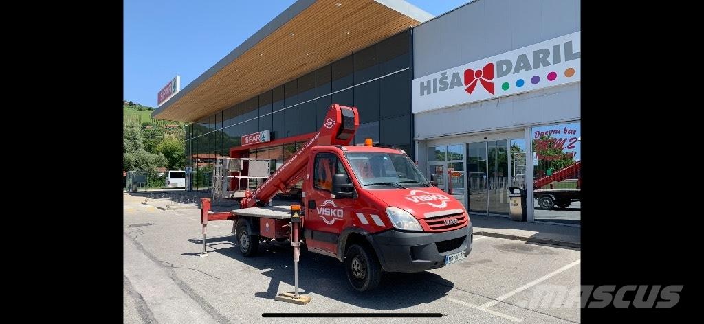 Ruthmann TB 220 Pacēlāji uz automašīnas bāzes
