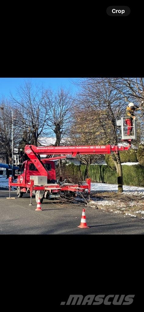 Ruthmann TB 220 Pacēlāji uz automašīnas bāzes