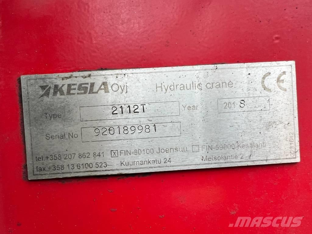Kesla 2112 T Kokmateriālu krāni