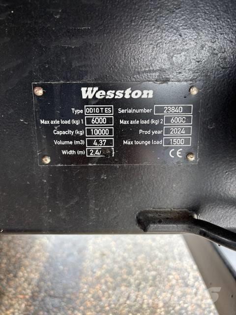  wesston Tippvagn Pašizgāzējs