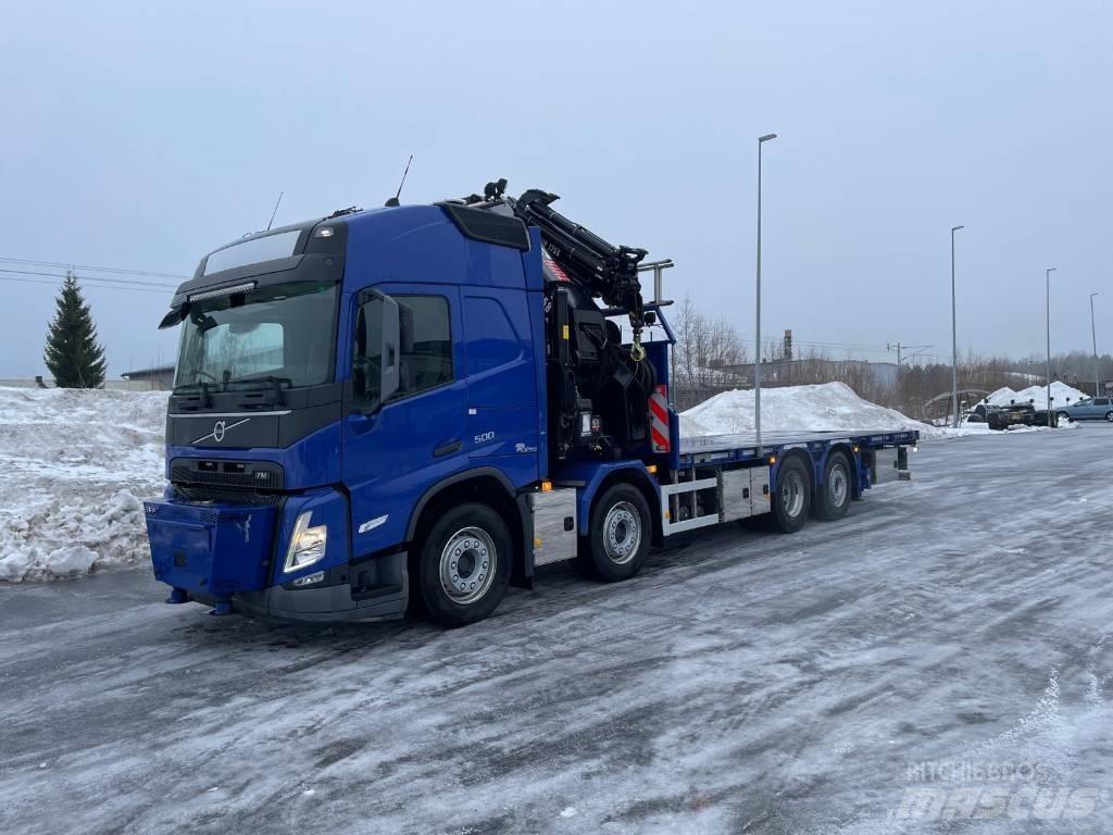 Volvo FM 500 Smagās mašīnas ar celtni