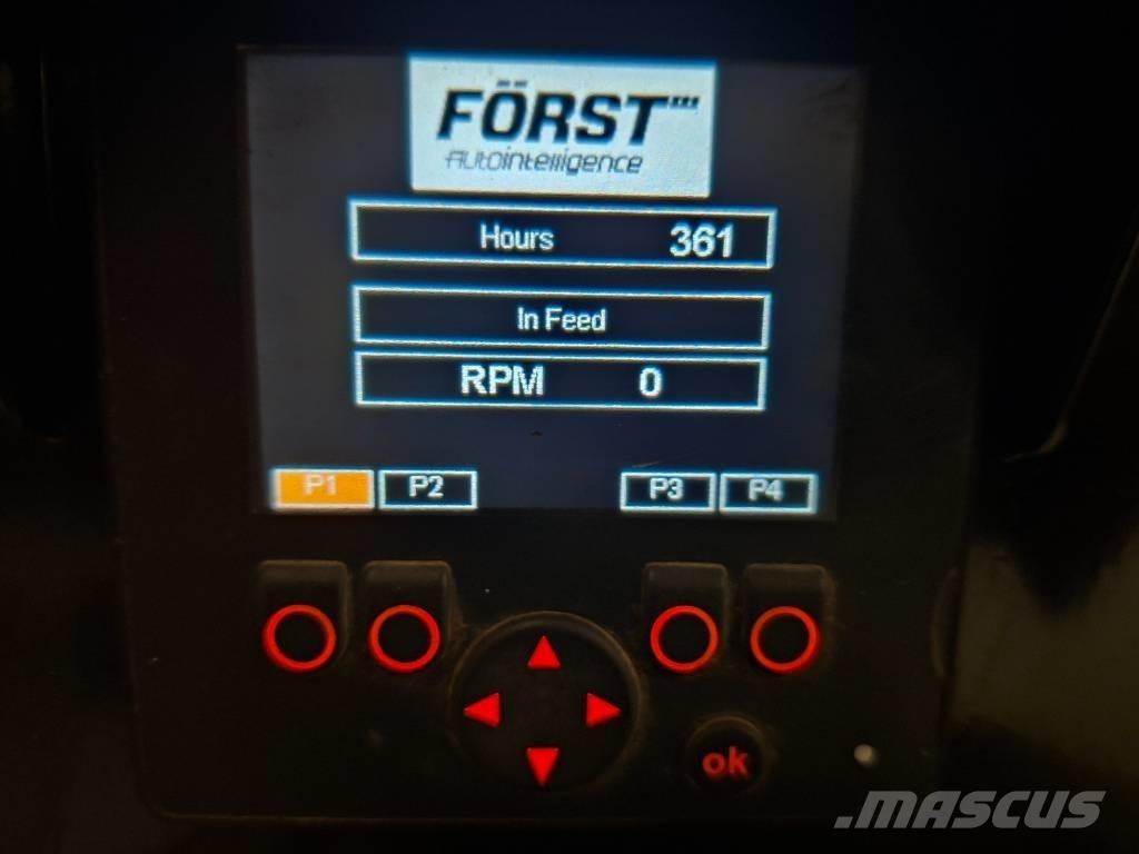 Forst ST6P Koksnes šķeldotāji