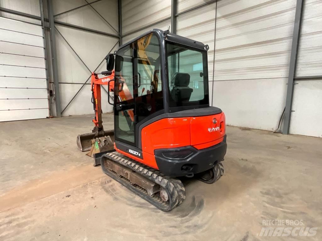 Kubota KX 027-4 Mini ekskavatori < 7 t