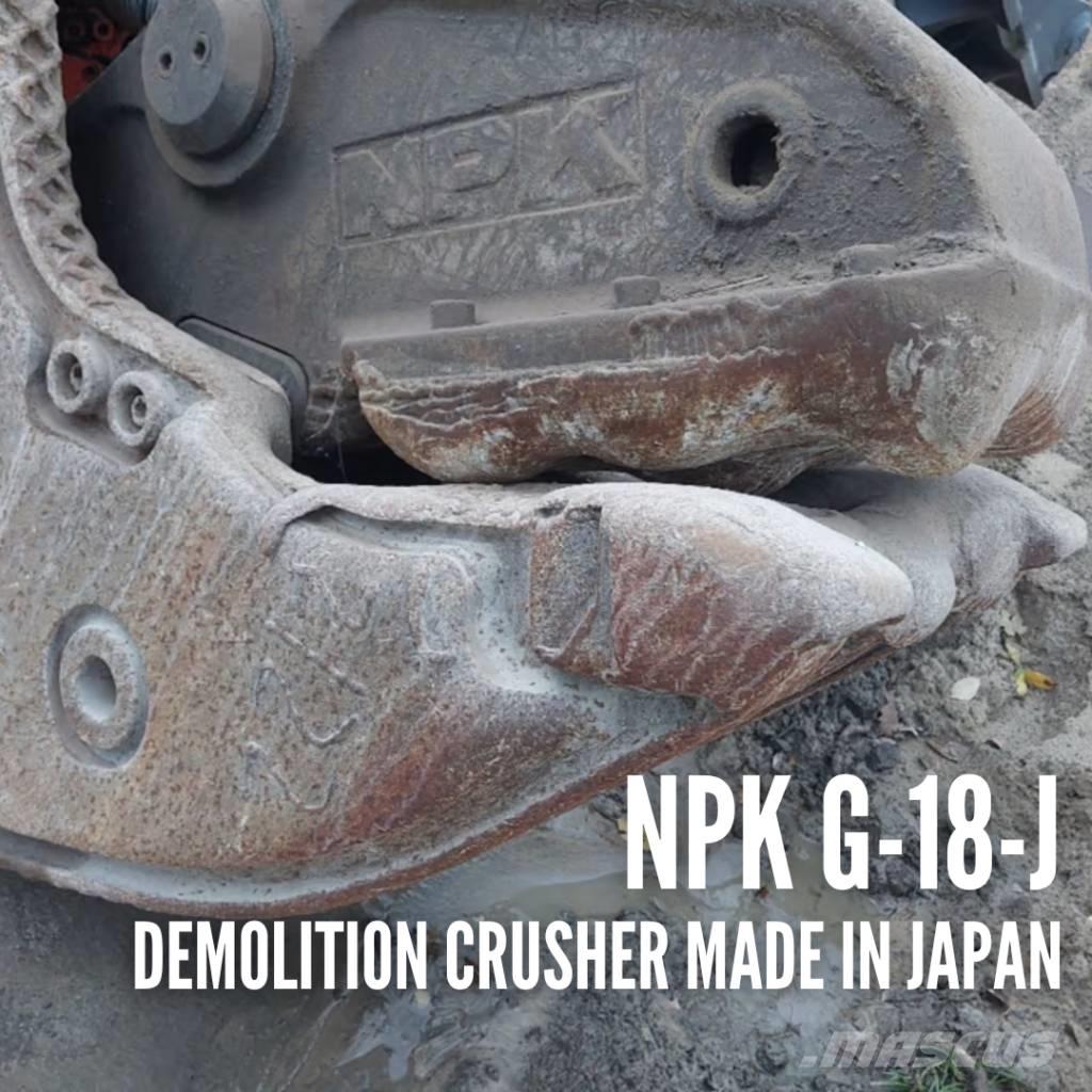 NPK G 18 J Celtniecības drupinātāji
