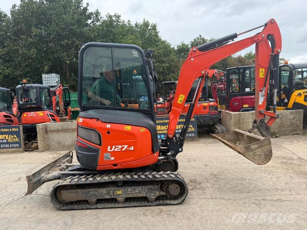 Kubota U 27-4 Mini ekskavatori < 7 t