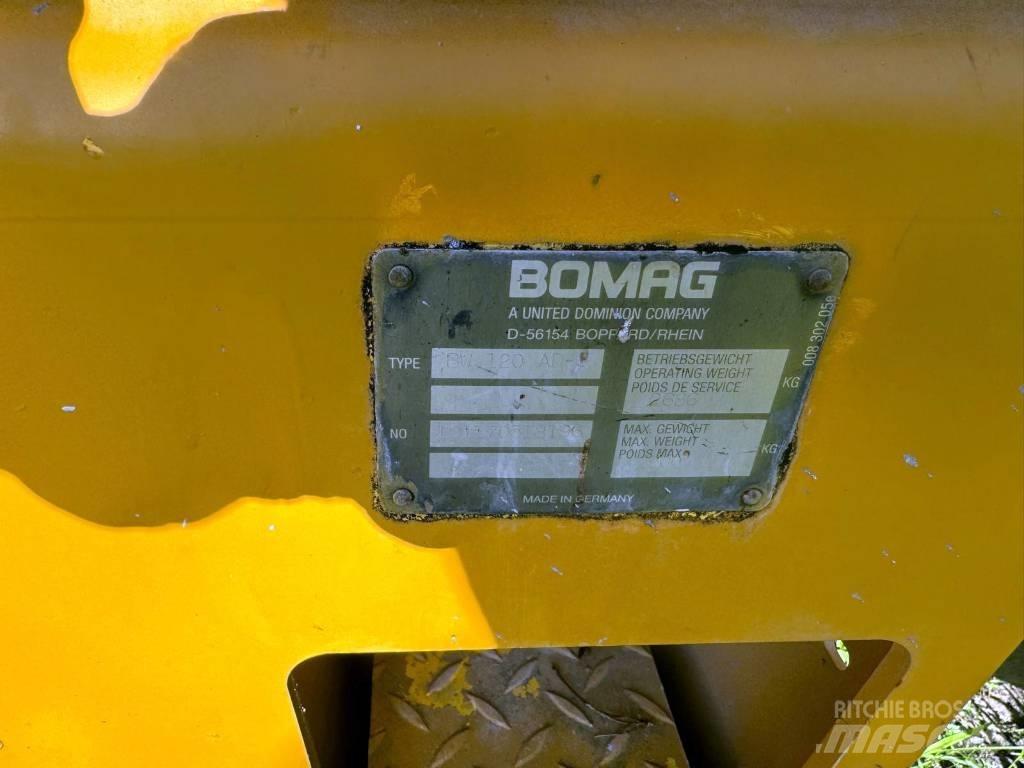 Bomag BW 120 AD-3 Divvalču grunts veltņi