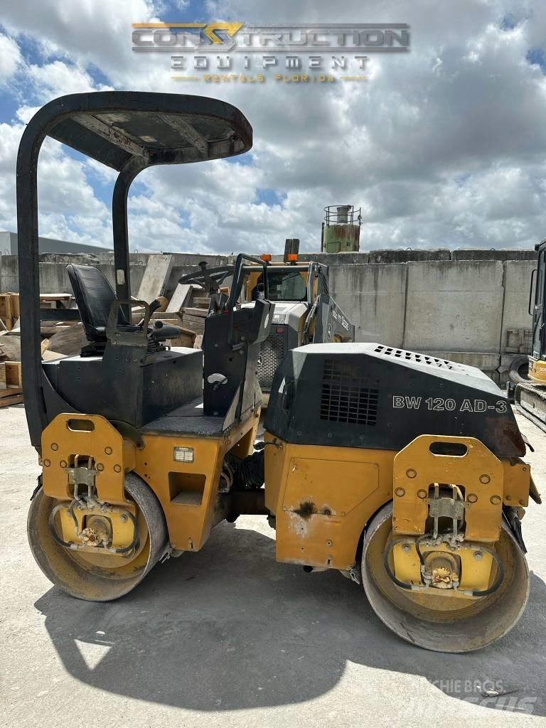 Bomag BW 120 AD-3 Divvalču grunts veltņi