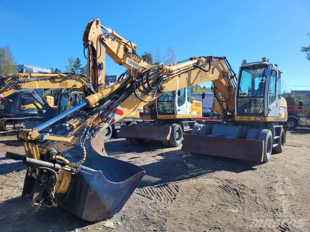 Liebherr 316 Ekskavatori uz riteņiem