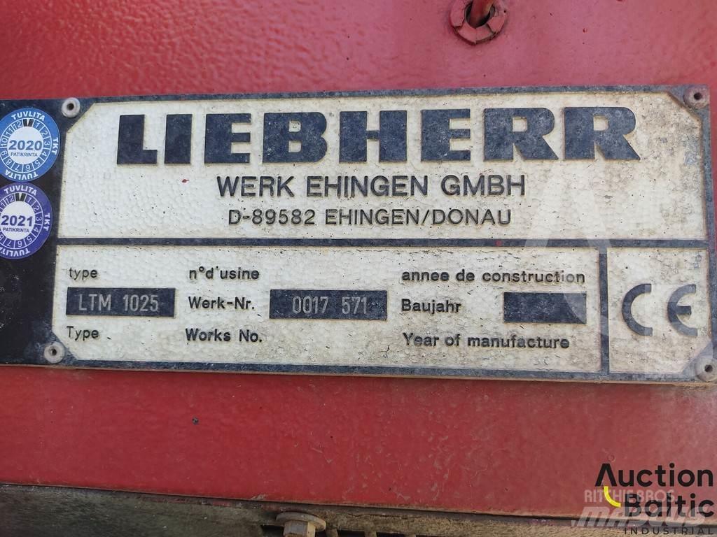 Liebherr LTM 1025 Visurgājēji celtņi