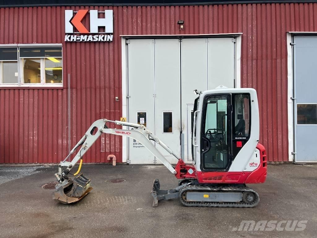 Takeuchi TB 216 Mini ekskavatori < 7 t