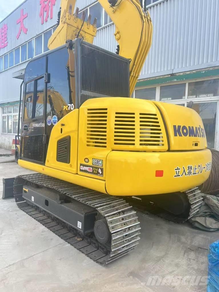 Komatsu PC 70 Kāpurķēžu ekskavatori