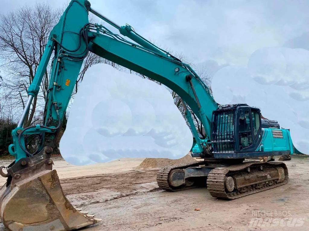 Kobelco SK350 NLC-10 Kāpurķēžu ekskavatori