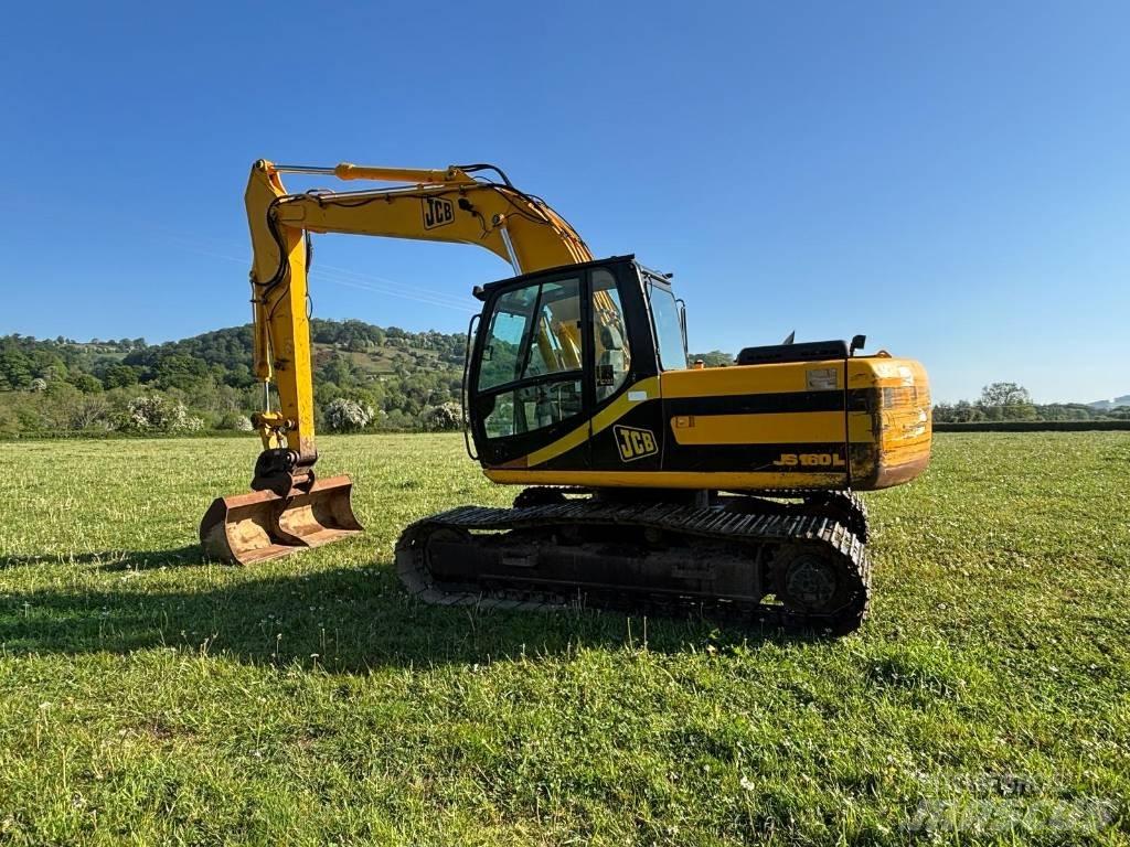 JCB JS 160 Kāpurķēžu ekskavatori