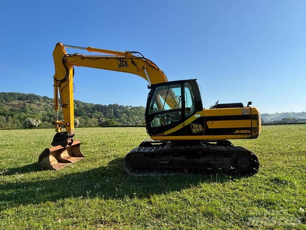 JCB JS 160 Kāpurķēžu ekskavatori