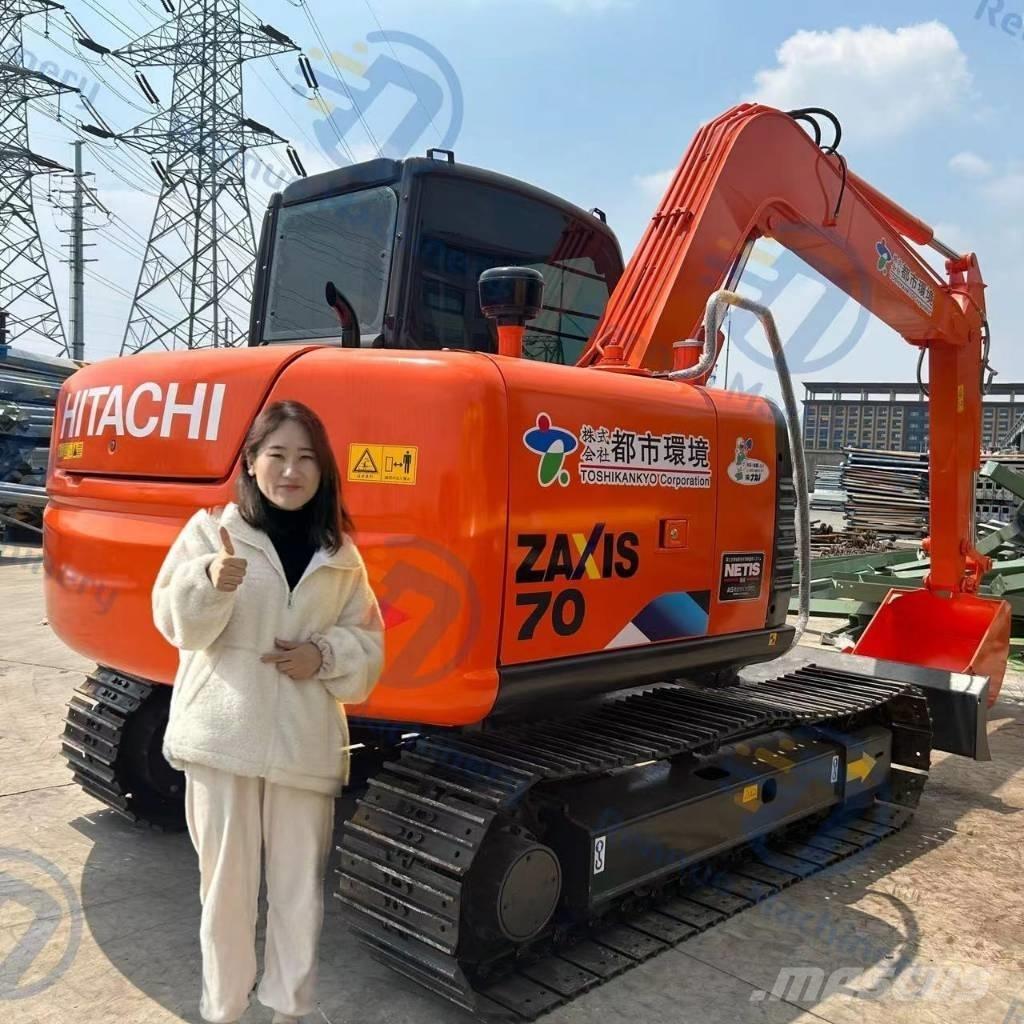 Hitachi ZX70 Kāpurķēžu ekskavatori