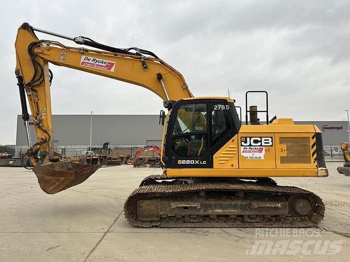 JCB 220X-LC Kāpurķēžu ekskavatori