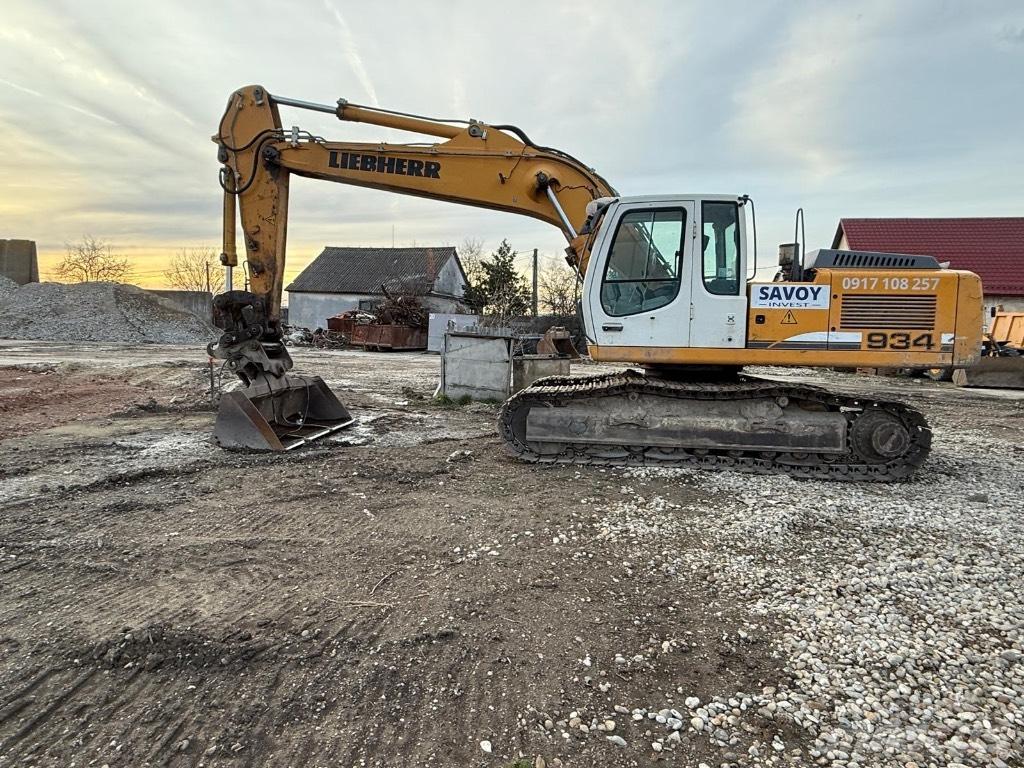 Liebherr R 934 C Kāpurķēžu ekskavatori