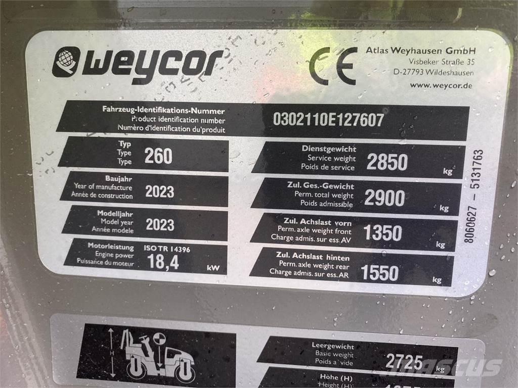 Weycor AW260 Veltņi