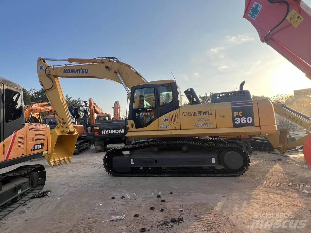 Komatsu PC 360-7 Kāpurķēžu ekskavatori
