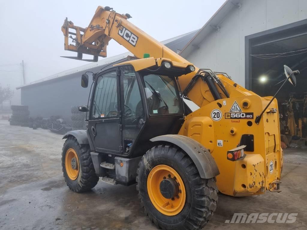 JCB 560-80 Teleskopiskie manipulatori