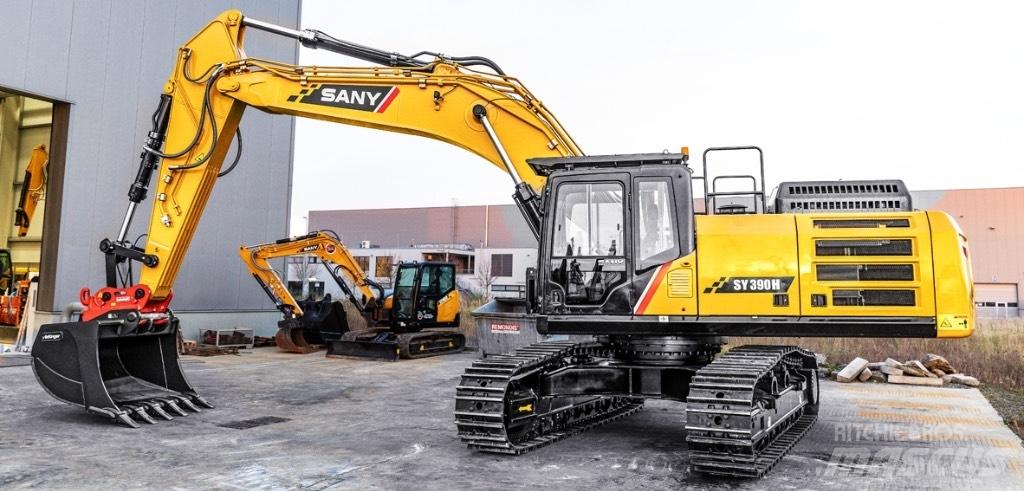 Sany SY390H Kāpurķēžu ekskavatori