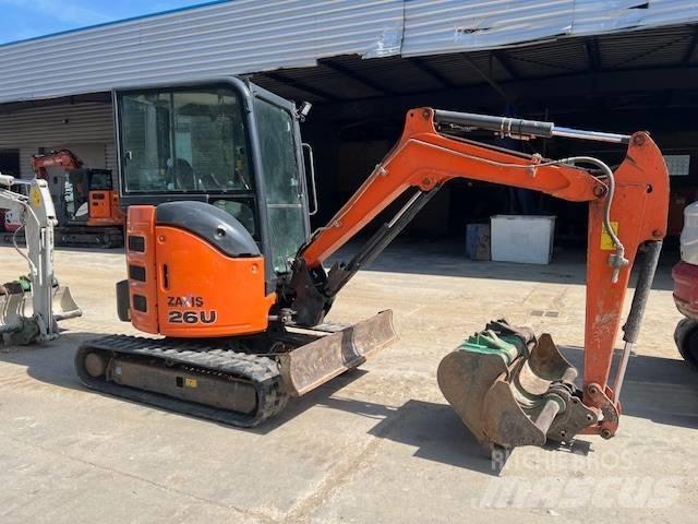 Hitachi ZX 26 Mini ekskavatori < 7 t
