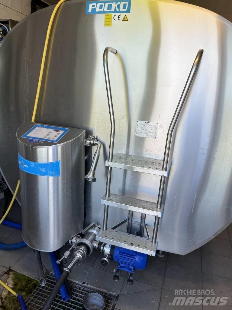  Packo 15000 liter Piena uzglabāšanas aprīkojums