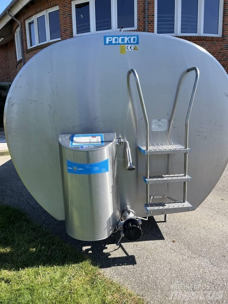  Packo 15000 liter Piena uzglabāšanas aprīkojums