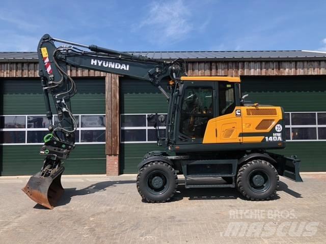 Hyundai HW 140 A Ekskavatori uz riteņiem
