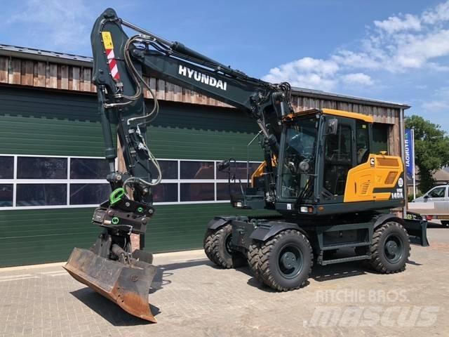 Hyundai HW 140 A Ekskavatori uz riteņiem