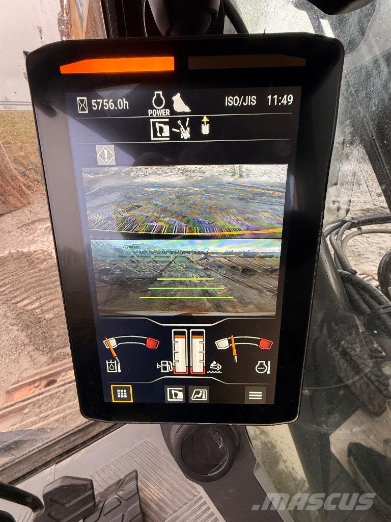 CAT 352 Kāpurķēžu ekskavatori